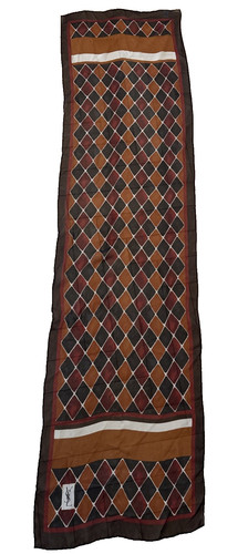 Ysl vintage silk long - long, 16"