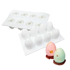 8 Cavity Easter Egg Silicone