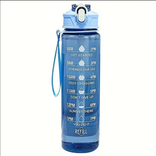 Sports water bottle for gym - water,