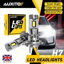 2x H7 LED Headlight Bulb Kit