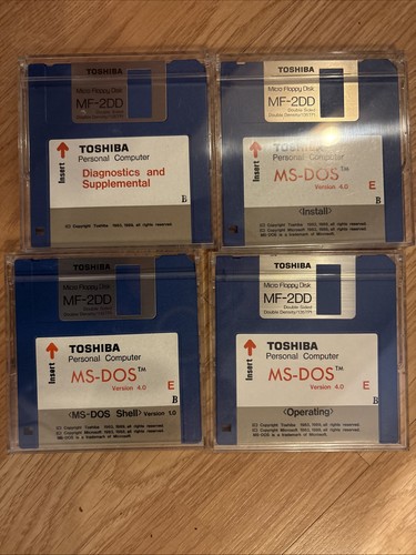 Toshiba dos 0 - toshiba, ms‑dos 4.0