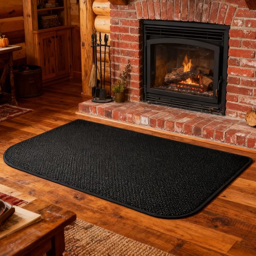 Hearth rugs fireproof - hearth,