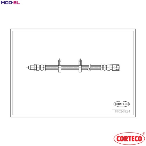 Brake hose 19026924 for - hose,