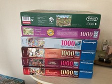 Bundle If 6 Good Quality Jigsaws All 1000 Pieces