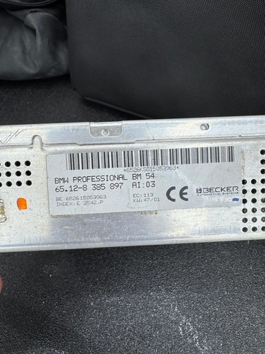 Bmw e46 bm54 radio - e46,