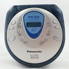 Panasonic Portable FM/AM Radio/CD player - Extra Bass - Black/Silver (SL-SV600J)