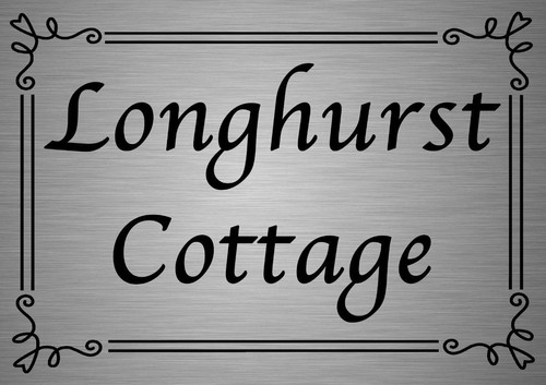 Door sign house number - sign,