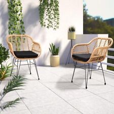 Set of 2 Rattan Bali Poly