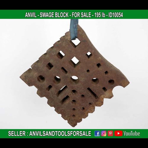 Anvil swage block 195 lb - anvil,