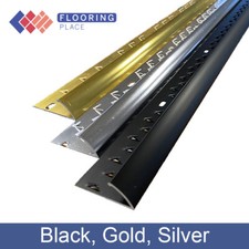 0.9m Black, Silver & Gold