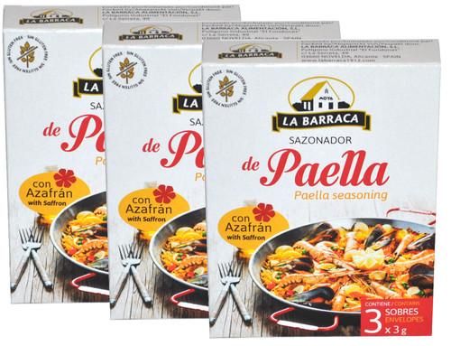 Paella seasoning with saffron - seasoning,
