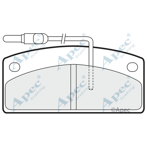 Brake pads set - brake,
