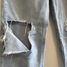 Women’s Gap Denim 90s Loose Fit Blue Jeans UK 4 Regular