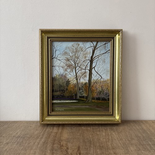 Vintage rustic oil - rustic, board