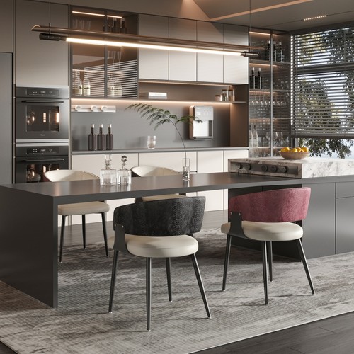 Faux leather kitchen - 1/2/4x,