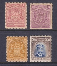 Rhodesia Arms 1/-, Southern