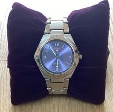 Swiss Explorer Sports Bracelet Watch Stainless Steel SK1671G - Quartz Silver D5