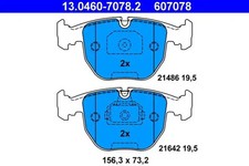 Brake pads 13.0460-7078.2 ATE for BMW 7 5 5 Touring X5 X3