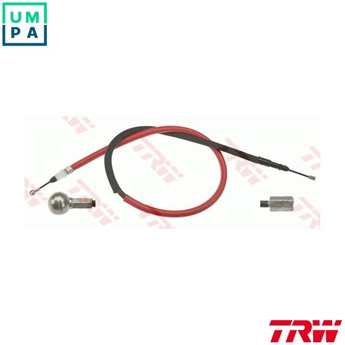Cable pull parking brake - parking,