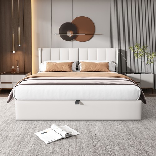 Ottoman bed frame upholstered - bed,