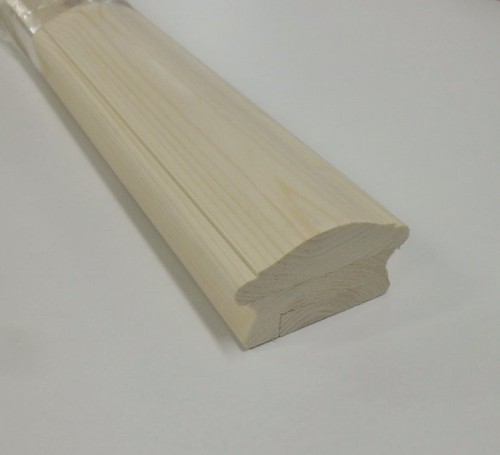 Pine stair handrail - pine, low