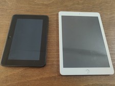 Apple and amazon tablets - and,