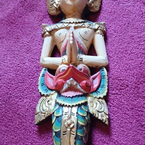 Hand painted carved - hand,