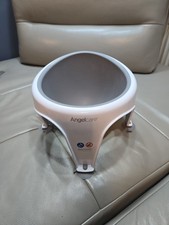 Angelcare Grey/White Baby Bath Seat Soft Touch Support Sit Me Up Lightweight