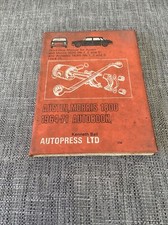 Autopress Workshop Manual No. 236. Austin Morris 1100 & Wolseley 18/85. 1964-71
