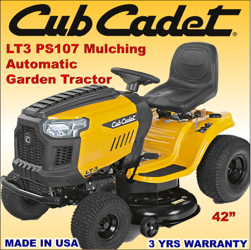 Cub cadet lt3 ps107 - cadet, 42"