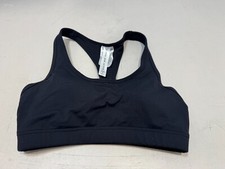 Lorna Jane Active Cports Bra Wire Free Padded Gym Sport Top Size Small Black