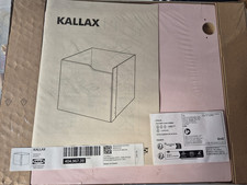 2 x Pink KALLAX Wave Cupboard