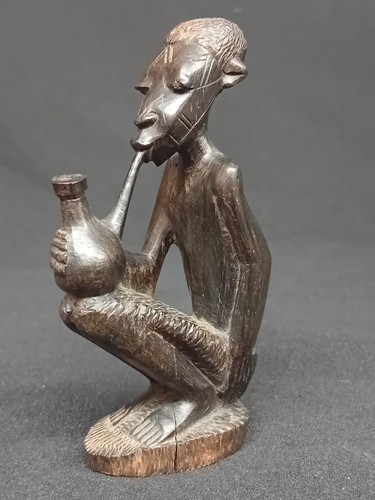 Vintage african hand carved - vintage,