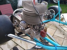Mystery 100cc Classic Race Kart, Fresh Rebuilt Komet K88 Engine