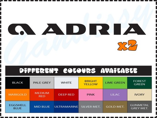 2no adria logo stickers - 2no,