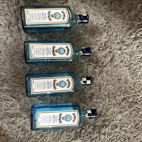 Empty bombay sapphire gin - bombay,