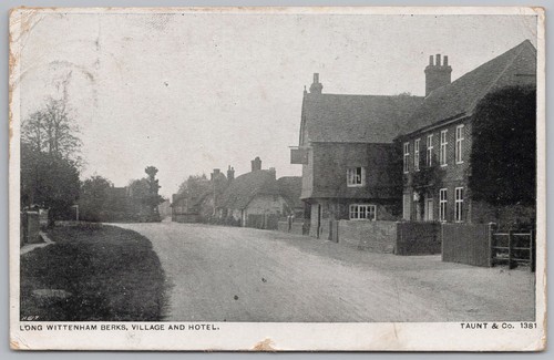 Long wittenham village and - long,