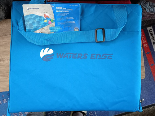 Blue waters edge - blue, adventure