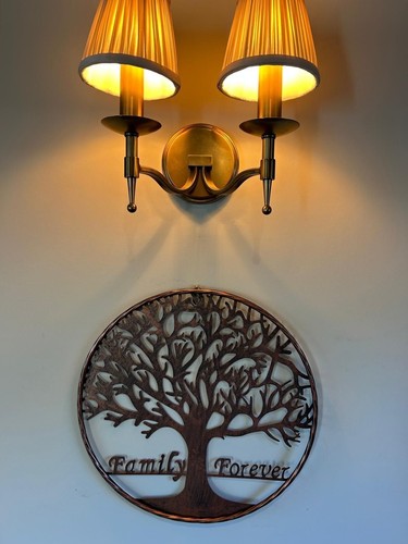 40cm wall art bronze tree - 40cm,