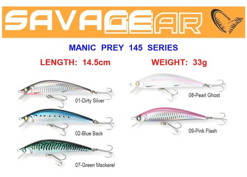 Savage gear 5cm - 14.5cm, prey
