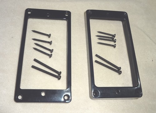 Metal humbucker pickup rings - metal,