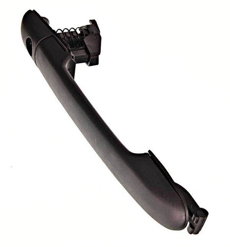 Black front rear door handle - door,