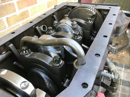 Saab b204 sump - sump, flange