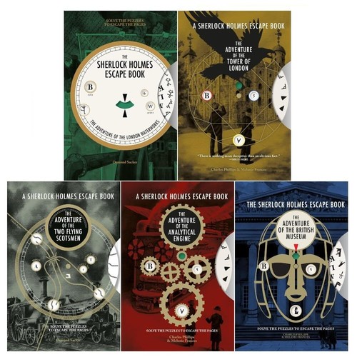 Sherlock holmes escape book - sherlock,