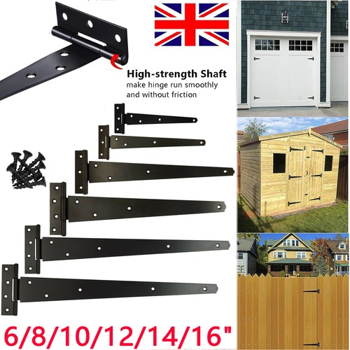 Heavy duty tee - -, hinges