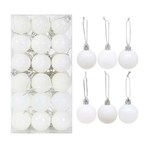 36pcs 4cm christmas - uk, decor