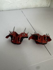 WWF Jakks Pacific WWE Bone Cruncher LOD Animal Hawk Shoulder Pads Only ADG