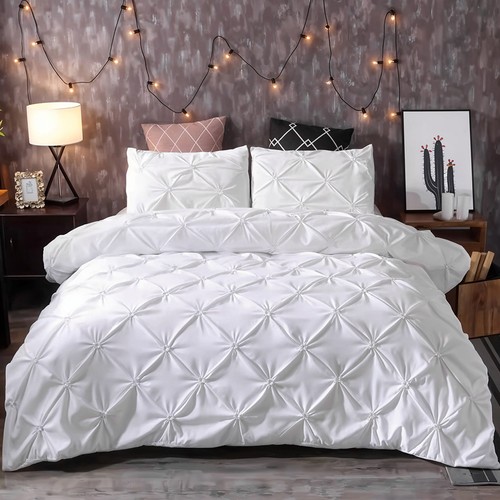 Brushed jacquard duvet cover - jacquard,