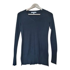 Deane & white black light Merino Wool Jumper SZ small uk8