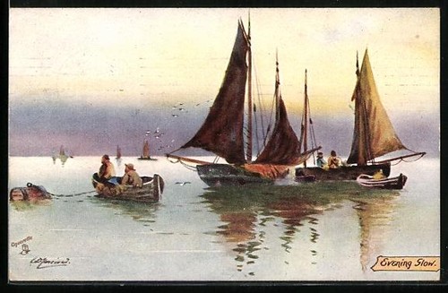 Artist postcard raphael tuck - artist,